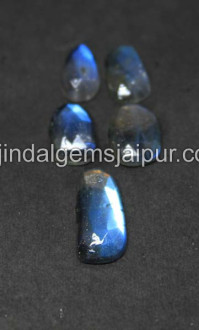 Blue Labradorite Rose Cut Slices